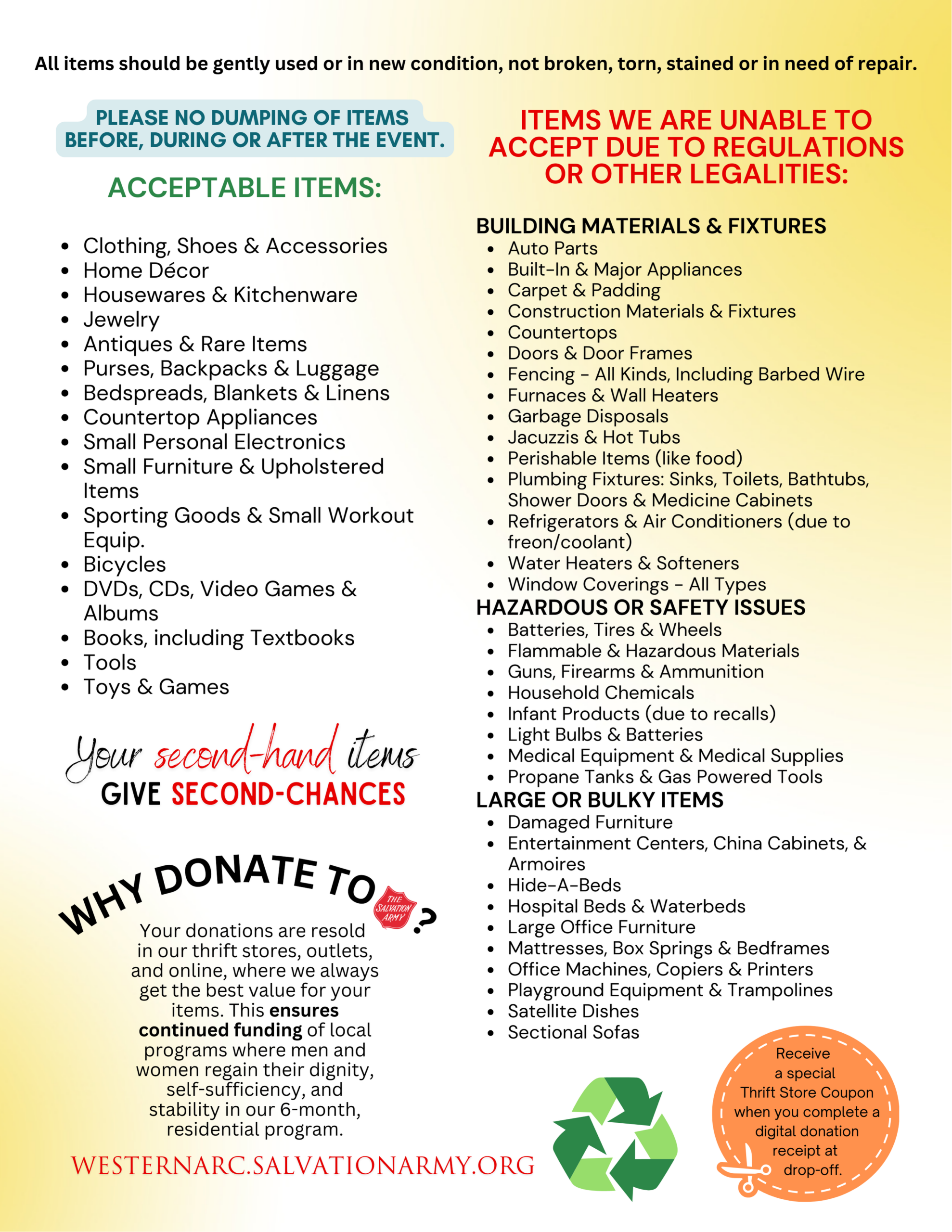 Acceptable & Unacceptable Items Lists (1) (1)