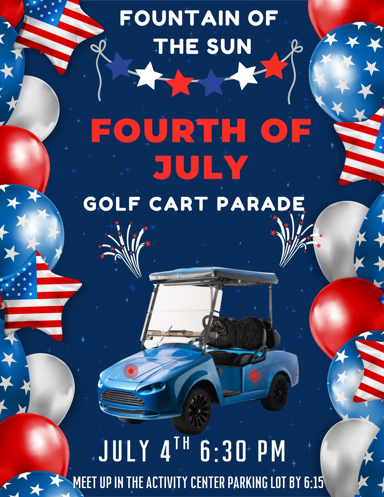 7.4.26 Golf cart Parade