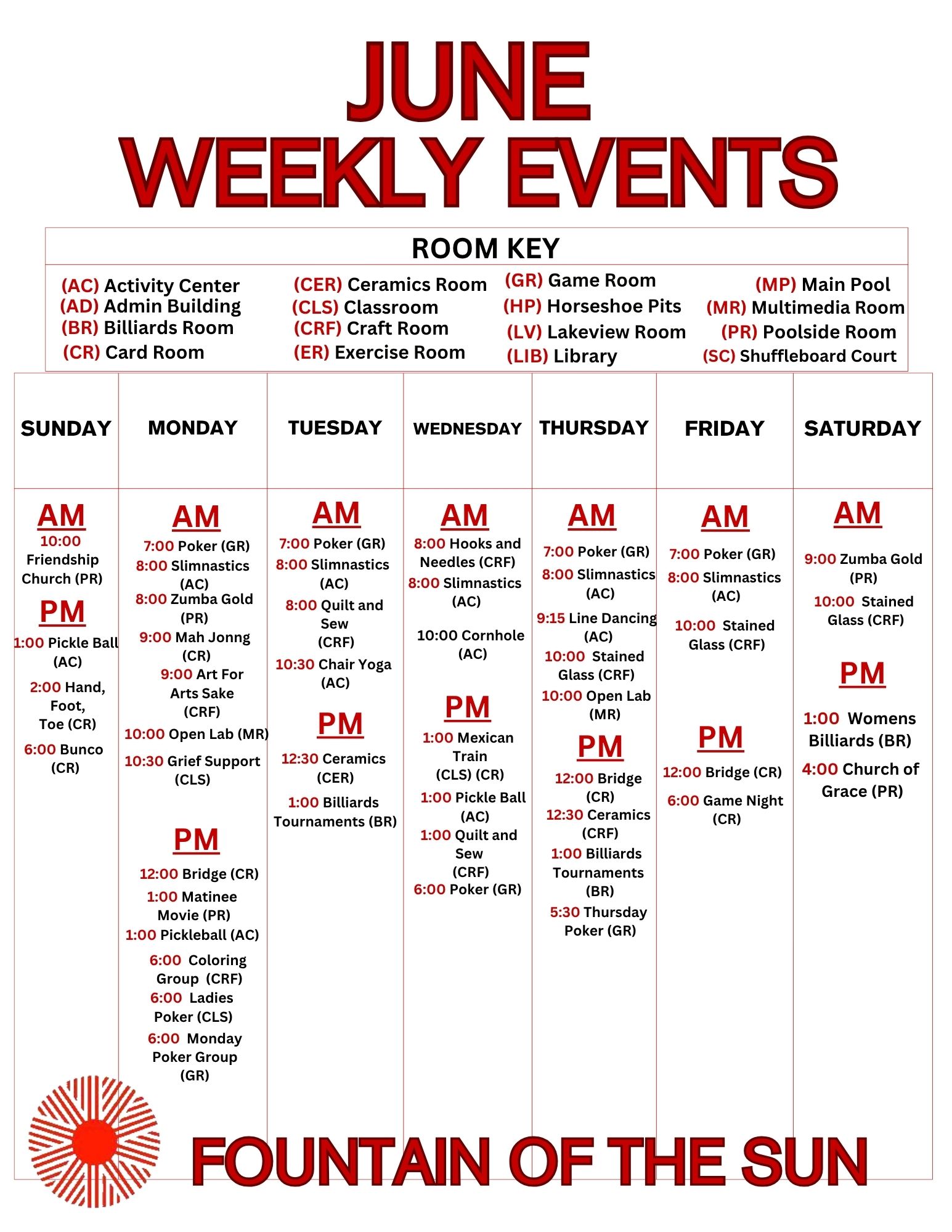 Copy of Copy of Red Cream Simple Stripes Weekly Calendar (11 x 8.5 in) (Real Estate Flyer)