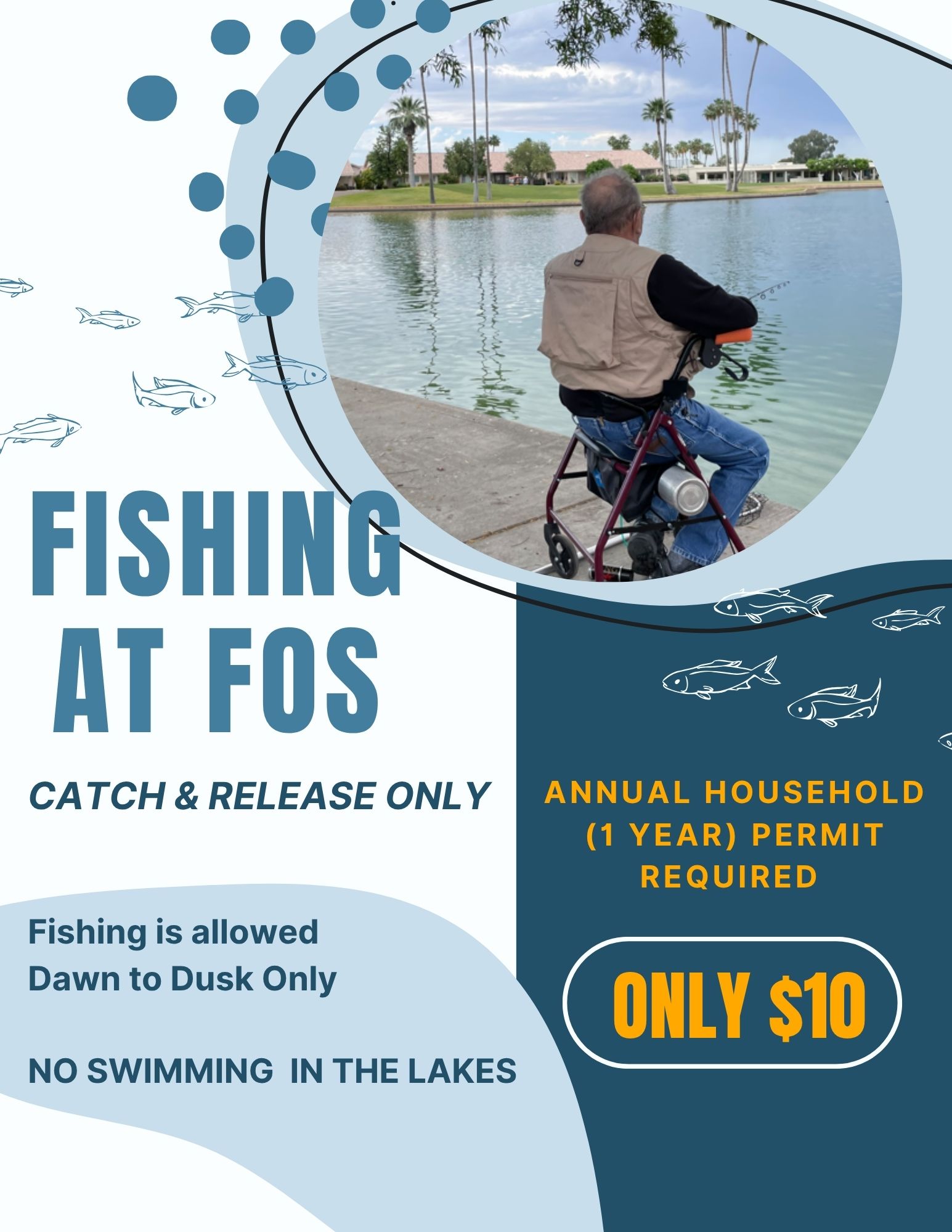 Fishing at FOS1 (8.5 x 11 in)