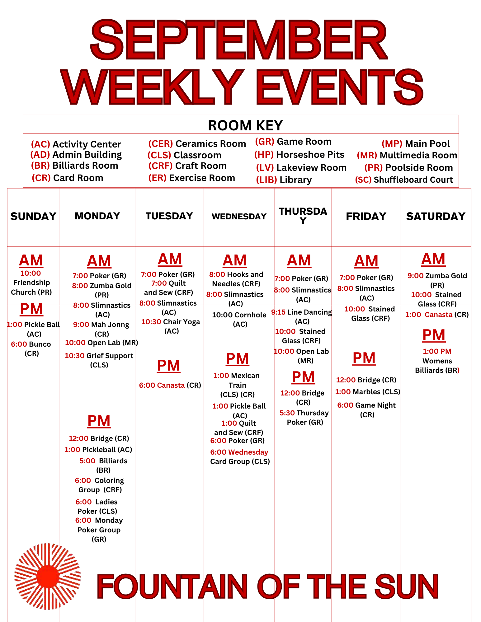 9.6 Weekly Finals