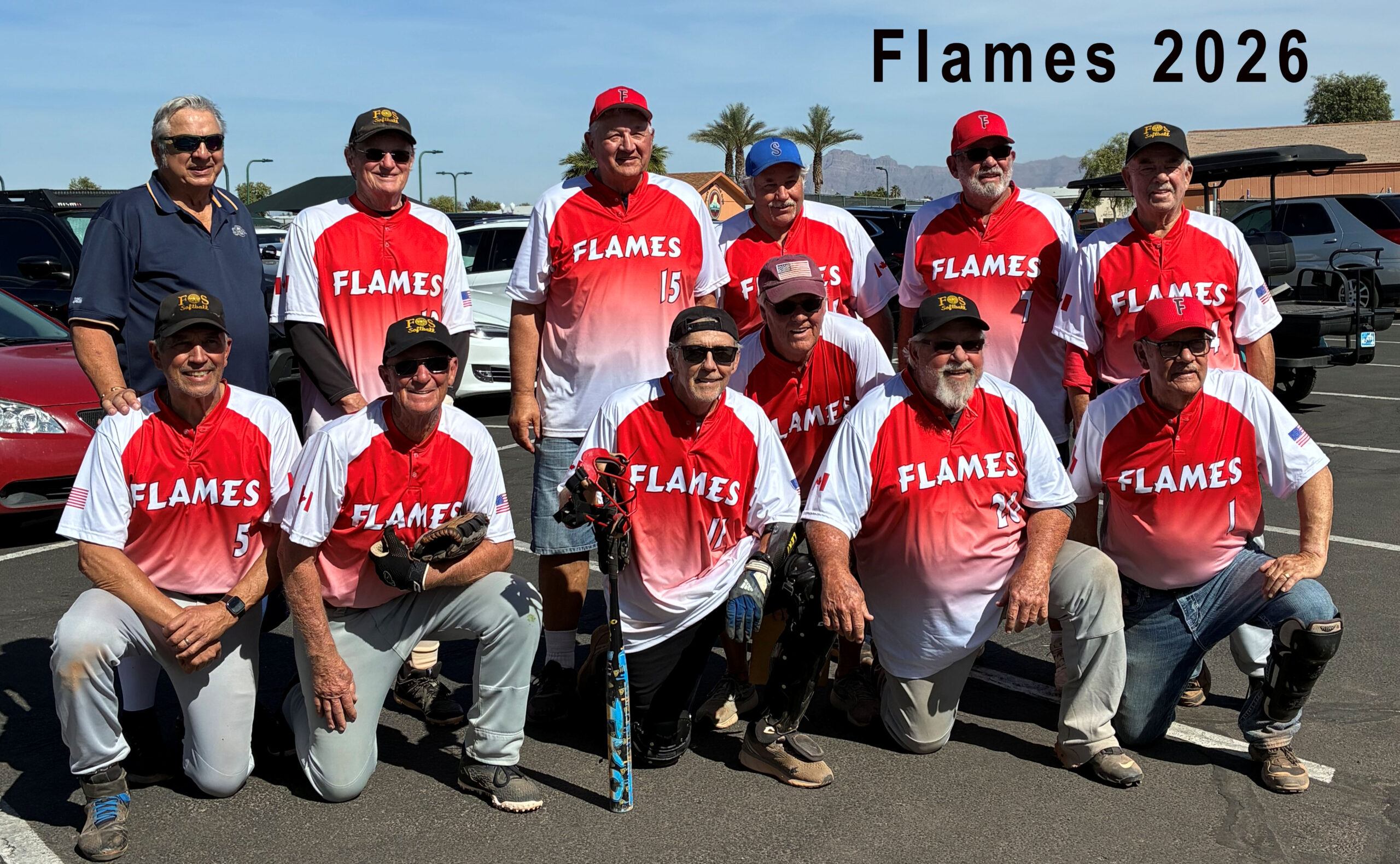 Fountain of the Sun Softball Flames