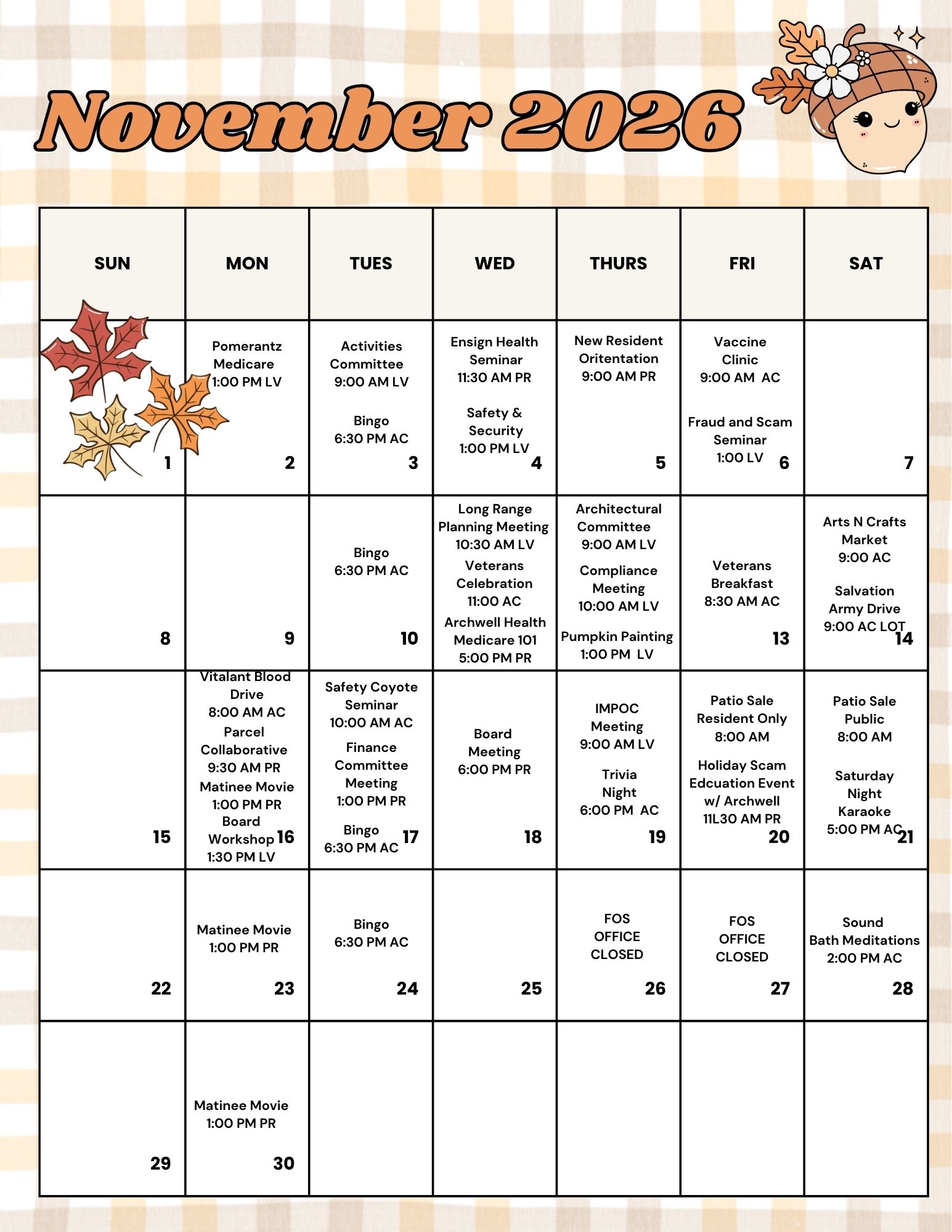 11.26 November Monthly